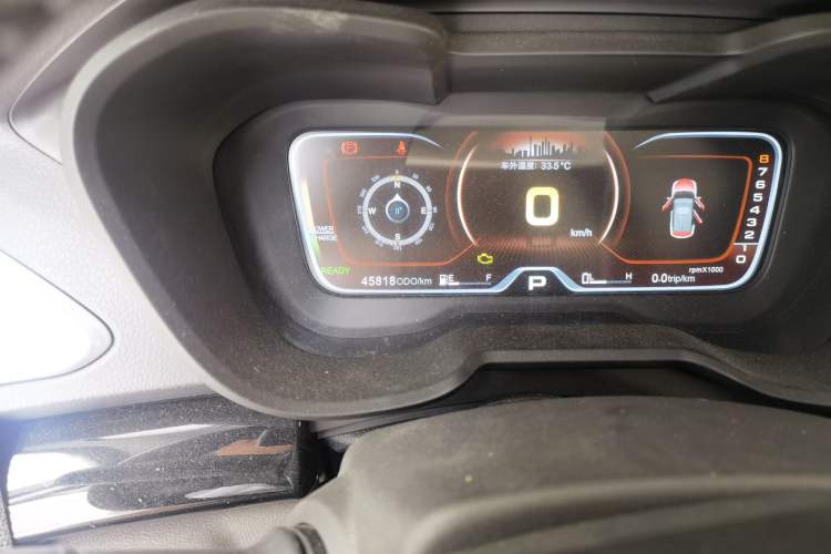 Used GAC Group Qizhi PHEV 2019 1.5L Smart Connect Premium Edition Odometer Close Up