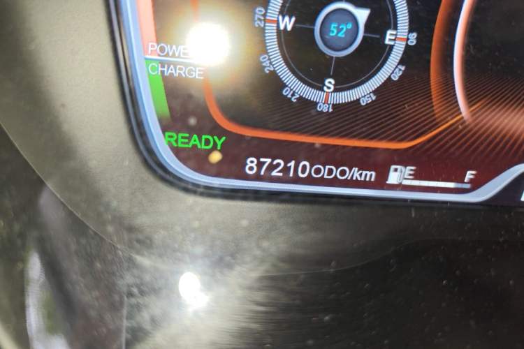Used GAC Group Qizhi PHEV 2019 1.5L Smart Connect Premium Edition Odometer Close Up