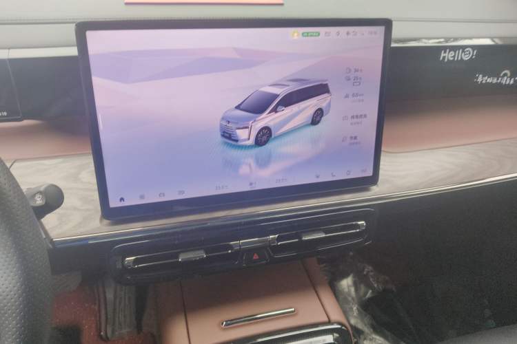 Used GAC Trumpchi E8 New Energy 2024 150km MAX+ Audio And AC Panel