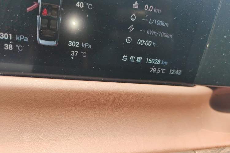 Used GAC Trumpchi E8 New Energy 2024 150km MAX Odometer Close Up
