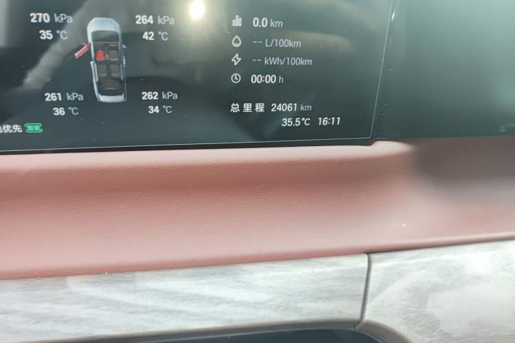Used GAC Trumpchi E8 New Energy 2024 150km Longteng Glorious+ Odometer Close Up