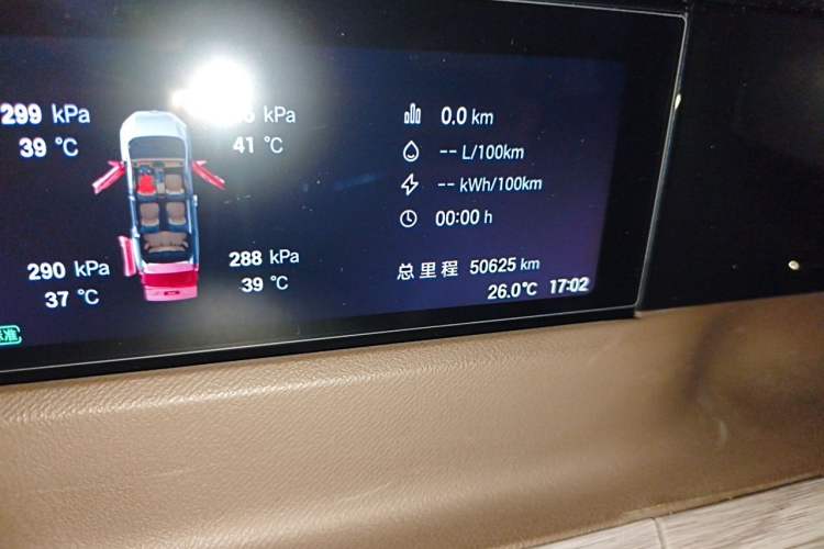 Used GAC Trumpchi E8 New Energy 2024 150km MAX Odometer Close Up