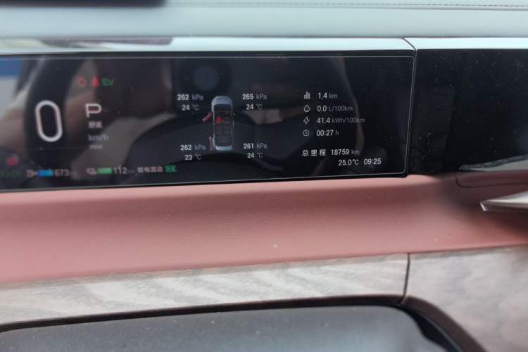 Used GAC Trumpchi E8 New Energy 2024 150km MAX+ Odometer Close Up