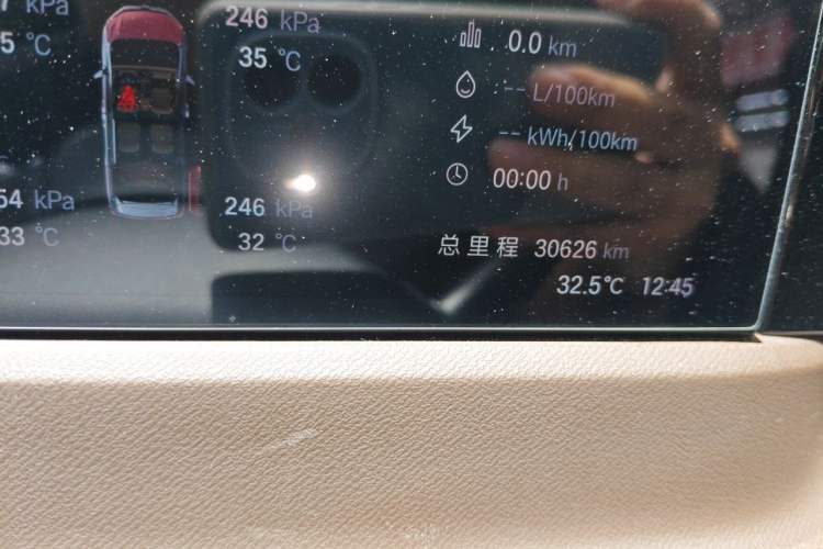 Used GAC Trumpchi E8 New Energy 2024 150km MAX Odometer Close Up