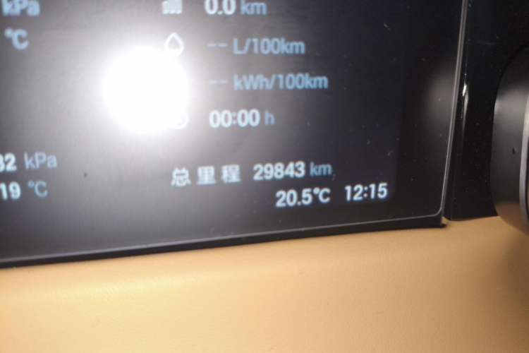 Used GAC Trumpchi E8 New Energy 2024 150km Dragon Roar Starry Night+ Odometer Close Up