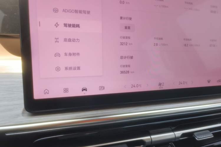 Used GAC Trumpchi E8 New Energy 2024 150km MAX+ Odometer Close Up