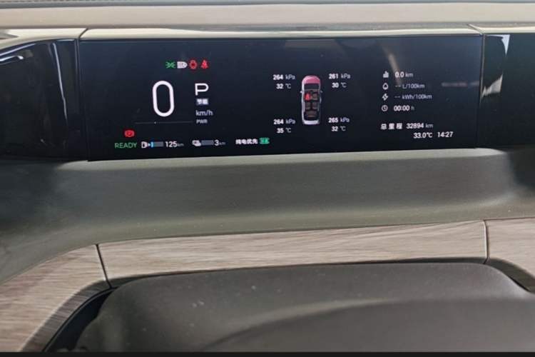Used GAC Trumpchi E8 New Energy 2024 150km MAX Odometer Close Up