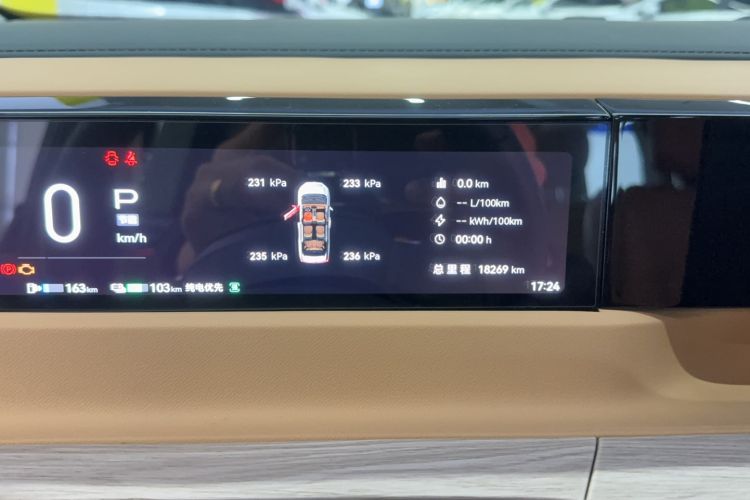 Used GAC Trumpchi E8 New Energy 2024 150km MAX Odometer Close Up