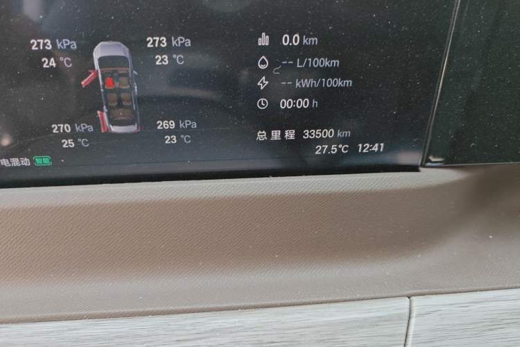 Used GAC Trumpchi E8 New Energy 2024 150km Longteng Starry Night Edition Odometer Close Up