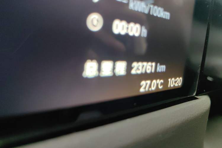 Used GAC Trumpchi E8 New Energy 2024 150km Longteng Starry Night Edition Odometer Close Up