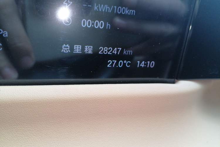 Used GAC Trumpchi E8 New Energy 2024 150km Longteng Glorious+ Odometer Close Up