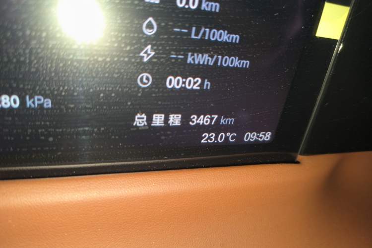 Used GAC Trumpchi E8 New Energy 2024 150km Dragon Roar Starry Night+ Odometer Close Up