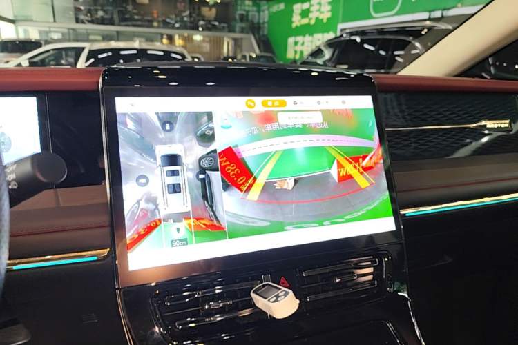 Used GAC Trumpchi E9 2023 E9 Championship Edition Audio And AC Panel