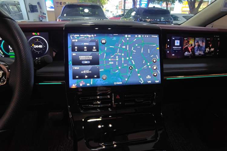 Used GAC Trumpchi E9 2023 E9 MAX Audio And AC Panel