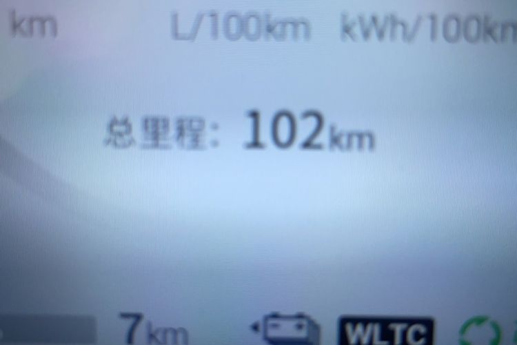Used GAC Trumpchi E9 2023 E9 MAX Odometer Close Up