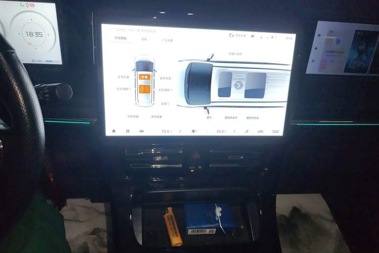 Used GAC Trumpchi E9 2023 E9 Master Model Audio And AC Panel