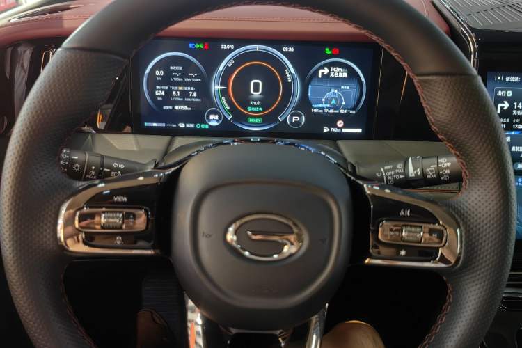 Used GAC Trumpchi E9 2023 E9 PRO Odometer Close Up