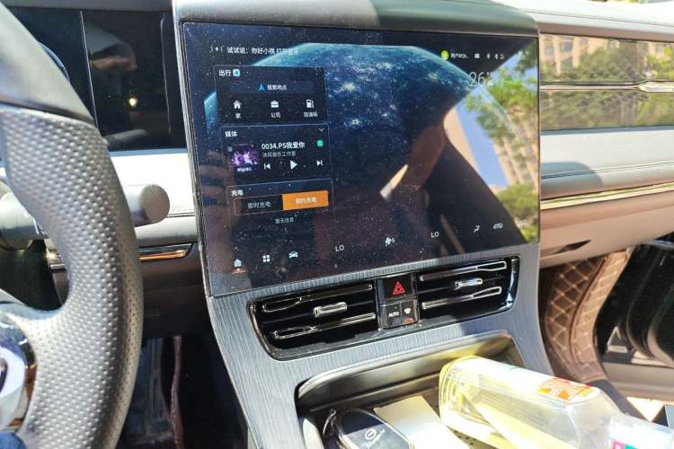 Used GAC Trumpchi E9 2024 E9 Deluxe Edition Audio And AC Panel