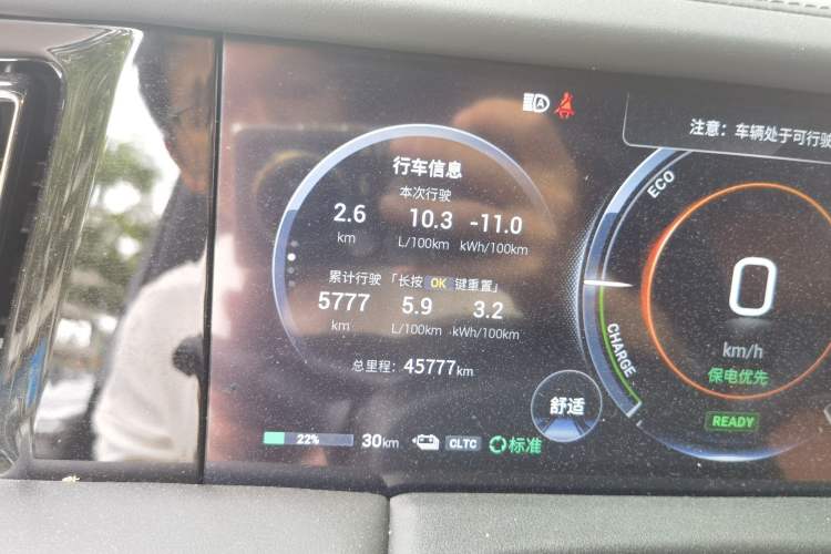 Used GAC Trumpchi E9 2024 E9 New Year Edition Odometer Close Up