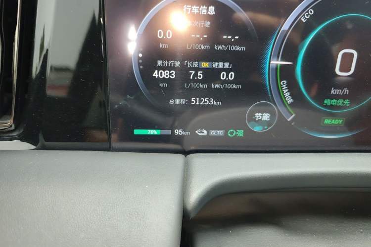 Used GAC Trumpchi E9 2024 E9 Deluxe Edition Odometer Close Up