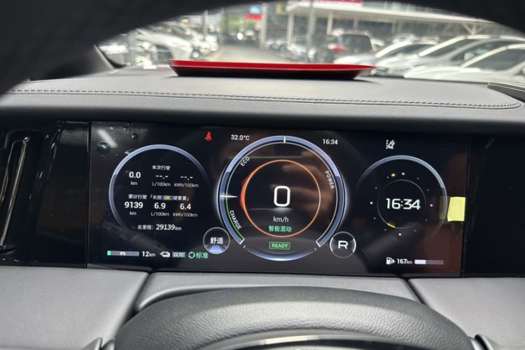 Used GAC Trumpchi E9 2024 E9 Deluxe Edition Odometer Close Up