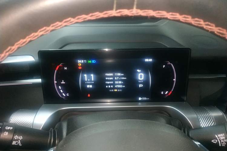 Used GAC Trumpchi EMKOO 2022 1.5T Supernova Pro Edition Instrument Cluster
