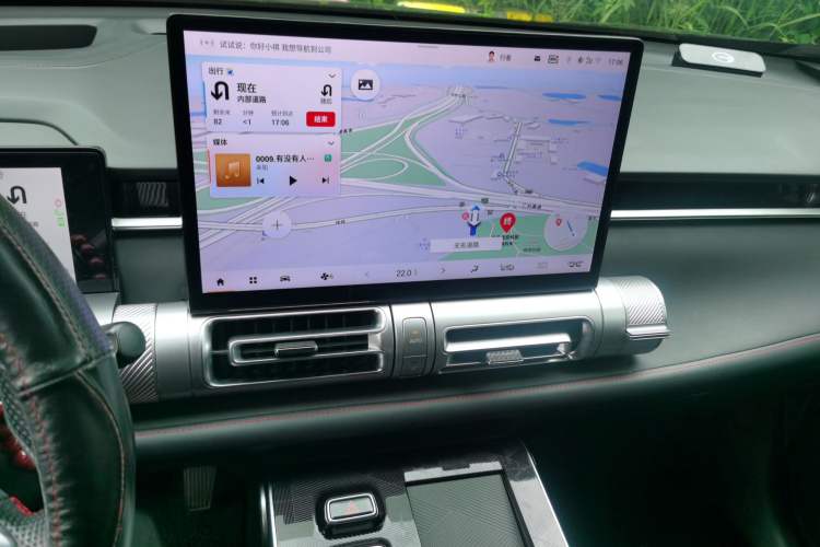 Used GAC Trumpchi EMKOO 2022 1.5T Supernova Max Edition Audio And AC Panel