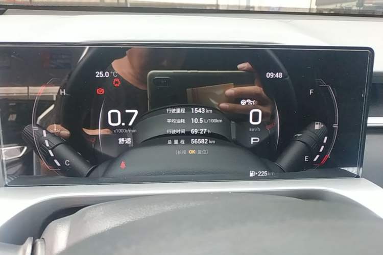 Used GAC Trumpchi EMKOO 2022 1.5T Supernova Pro Edition Instrument Cluster