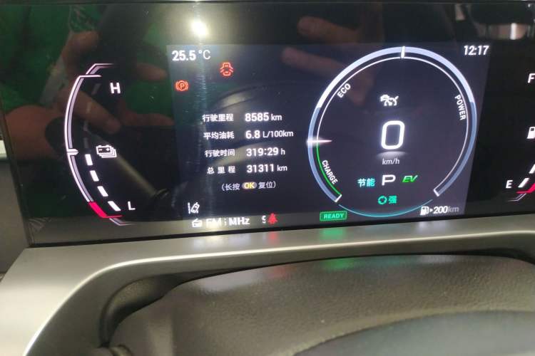 Used GAC Trumpchi EMKOO 2022 2.0 ATK Gemini Edition Odometer Close Up