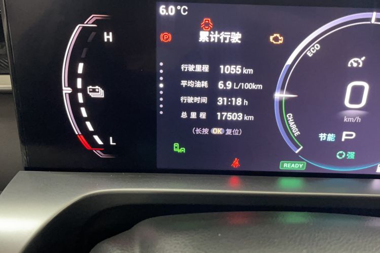 Used GAC Trumpchi EMKOO 2022 2.0 ATK TwinStar Pro Edition Odometer Close Up
