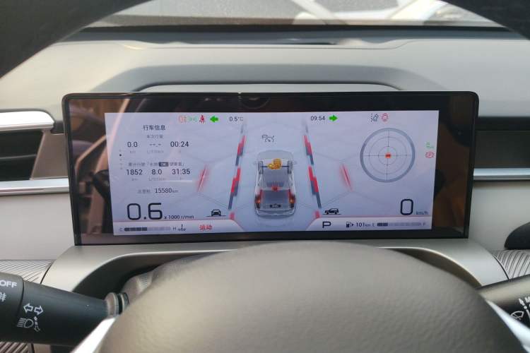 Used GAC Trumpchi EMKOO 2022 1.5T Supernova Max Edition Instrument Cluster