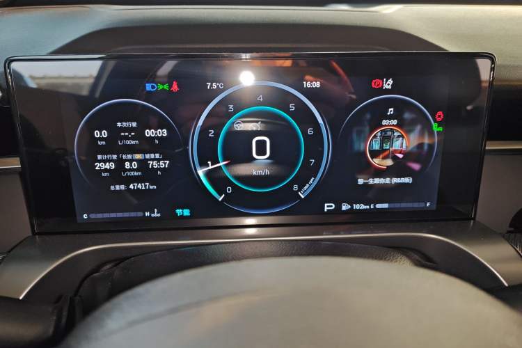 Used GAC Trumpchi EMKOO 2022 1.5T Supernova Max Edition Instrument Cluster