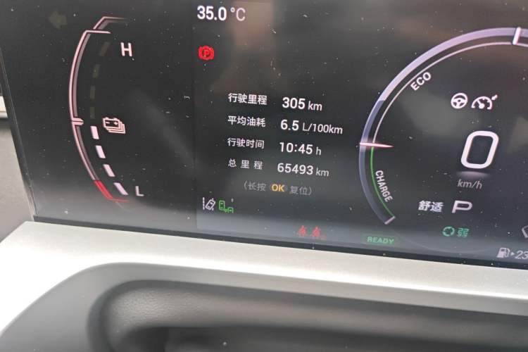 Used GAC Trumpchi EMKOO 2022 2.0 ATK TwinStar Pro Edition Odometer Close Up