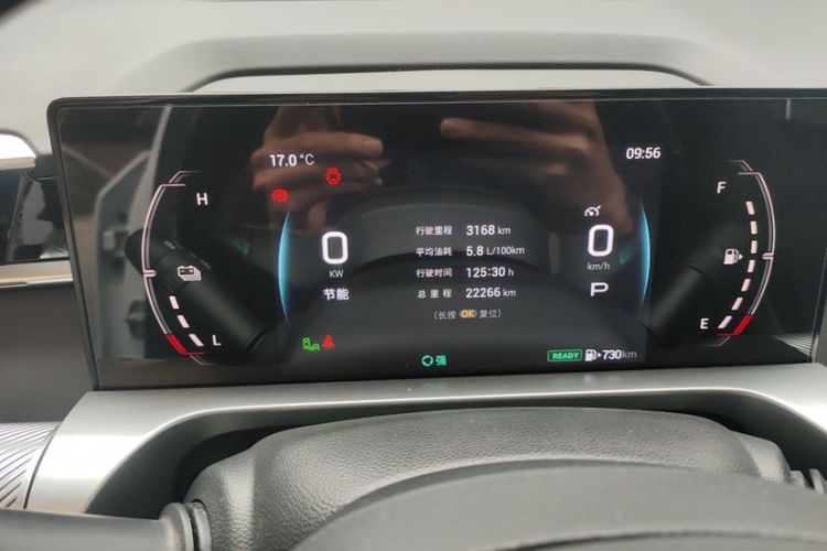 Used GAC Trumpchi EMKOO 2022 2.0 ATK TwinStar Pro Edition Odometer Close Up