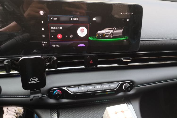 Used GAC Trumpchi EMPOW 2023 270T DCT J16 Galaxy Fighter Edition Audio And AC Panel