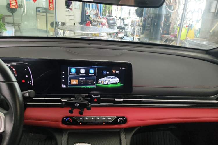 Used GAC Trumpchi EMPOW 2021 270T DCT J11 Version Audio And AC Panel