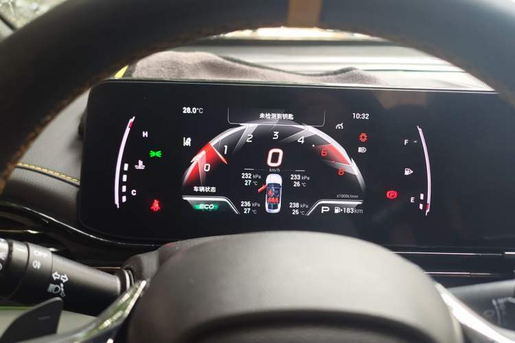 Used GAC Trumpchi EMPOW 2021 270T DCT J15 Version Instrument Cluster