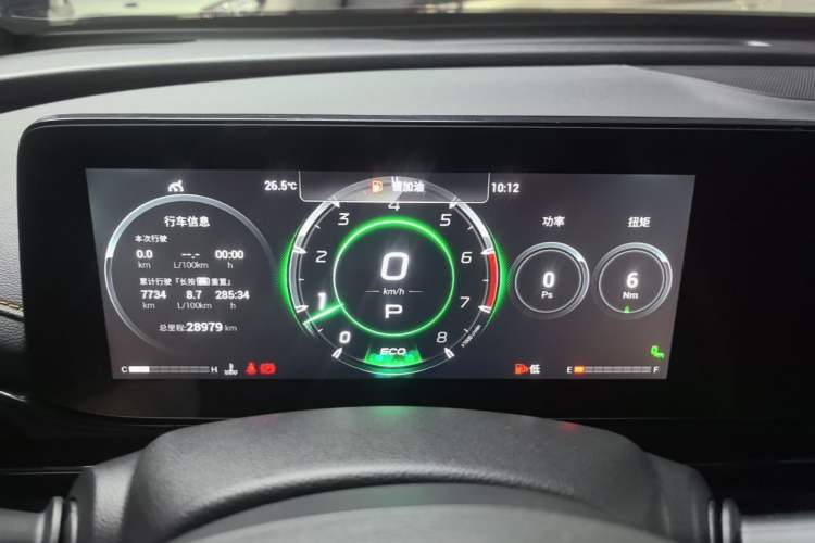 Used GAC Trumpchi EMPOW 2021 270T DCT J16 Version Instrument Cluster