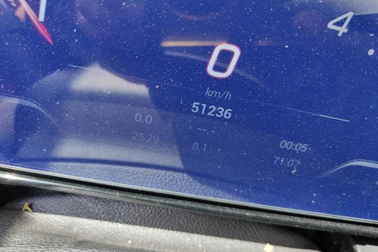 Used GAC Trumpchi EMPOW 2021 270T DCT J16 Version Odometer Close Up