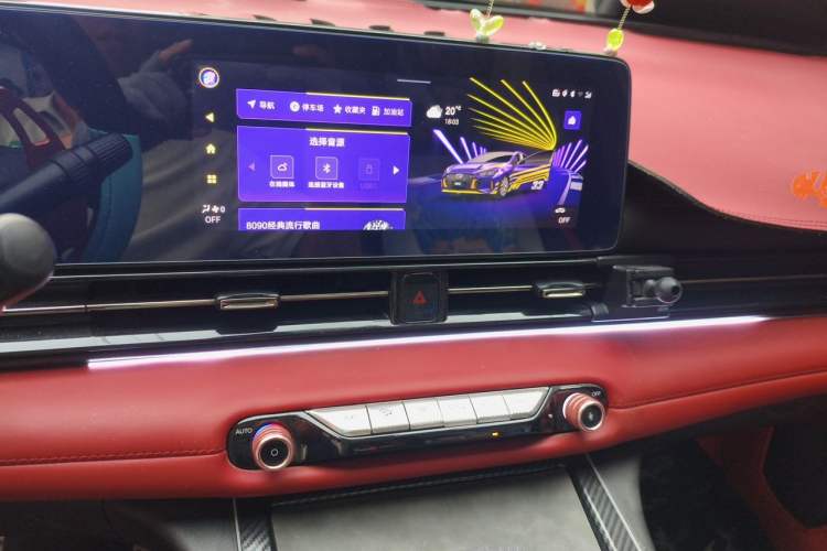 Used GAC Trumpchi EMPOW 2021 270T DCT J16 Version Audio And AC Panel