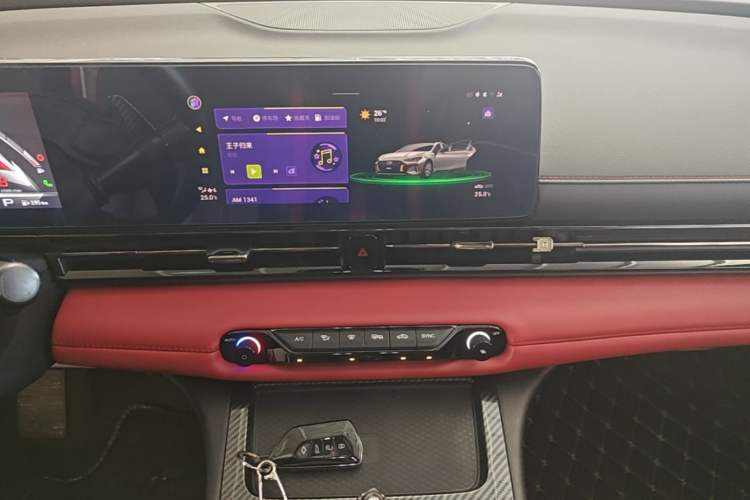 Used GAC Trumpchi EMPOW 2021 270T DCT J16 Version Audio And AC Panel