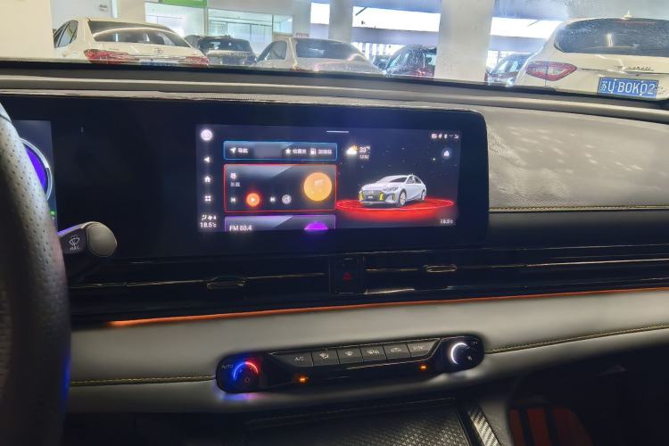 Used GAC Trumpchi EMPOW 2021 270T DCT J16 Version Audio And AC Panel