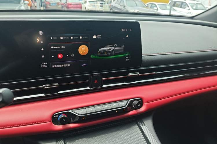 Used GAC Trumpchi EMPOW 2021 270T DCT J16 Version Audio And AC Panel