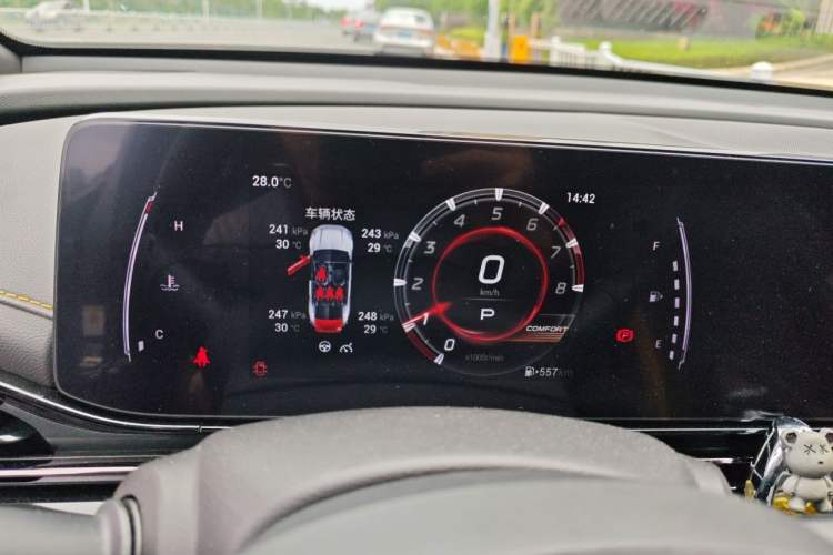 Used GAC Trumpchi EMPOW 2021 270T DCT J15 Version Instrument Cluster