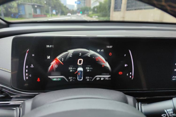 Used GAC Trumpchi EMPOW 2021 270T DCT J15 Version Instrument Cluster