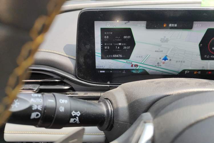 Used GAC Trumpchi EMPOW 2021 270T DCT J16 Version Odometer Close Up