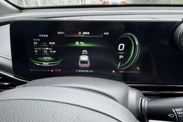 Used GAC Trumpchi EMPOW 2021 270T DCT J16 Version Odometer Close Up