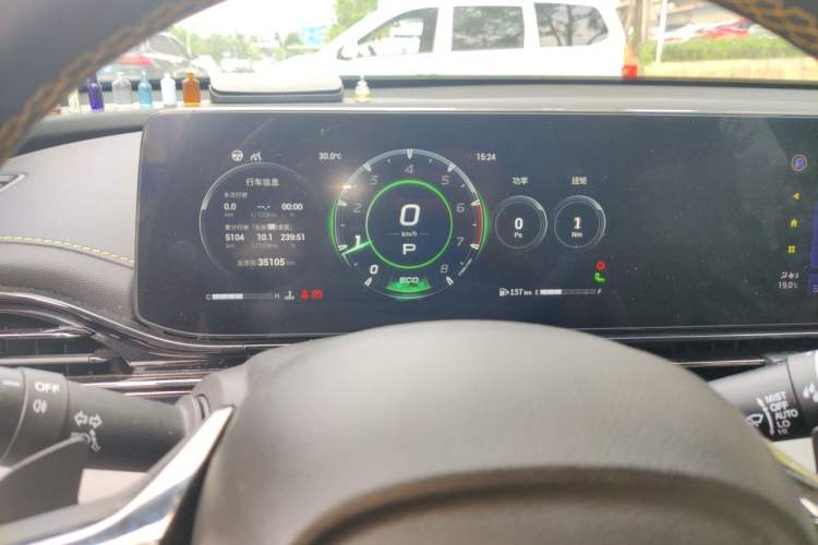 Used GAC Trumpchi EMPOW 2021 270T DCT J16 Version Odometer Close Up