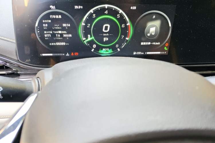 Used GAC Trumpchi EMPOW 2021 270T DCT J16 Version Odometer Close Up