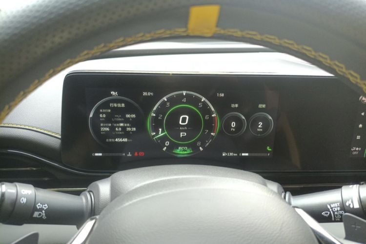 Used GAC Trumpchi EMPOW 2021 270T DCT J16 Version Odometer Close Up